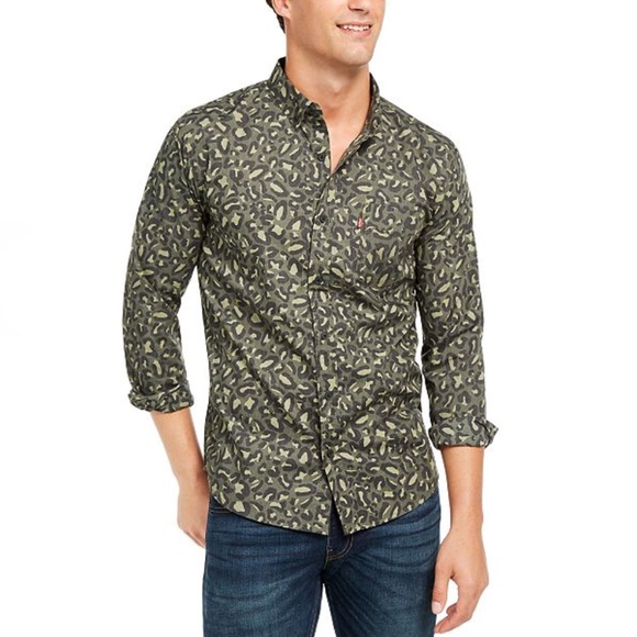 levis printed shirts